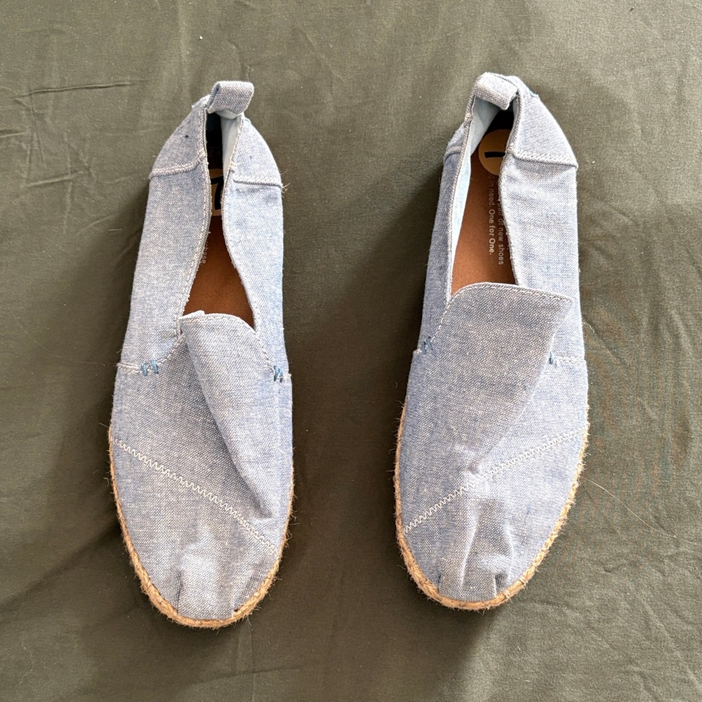 Toms Light Blue womans Loafers